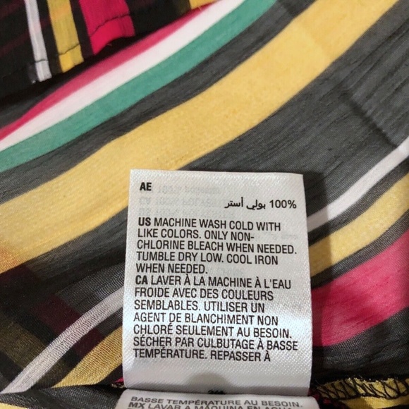 (NWT) INC International Concepts Women's Party Stripe Sheer Top Plus Size 2X - Picture 14 of 14